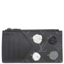 ルイヴィトン LOUIS VUITTON LV×YK コインカード ホルダー M81930 ブラック×グレー レザー モノグラムエクリプス コインケース マットブラック金具 黒 フラグメントケース 水玉 ドット 草間彌生