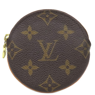 ルイヴィトン LOUIS VUITTON ポルトモネ ロン M61926 モノグラム モノグラムキャンバス コインケース ゴールド金具 茶 小銭入れ