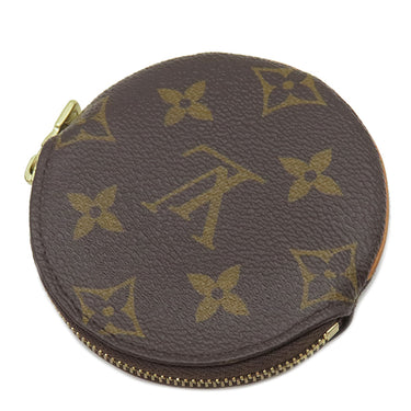 ルイヴィトン LOUIS VUITTON ポルトモネ ロン M61926 モノグラム モノグラムキャンバス コインケース ゴールド金具 茶 小銭入れ