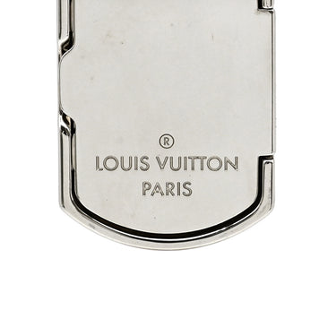 ルイヴィトン LOUIS VUITTON コリエプラーク M63640 モノグラムエクリプス メタル モノグラムエクリプス ネックレス シルバー金具 ペンダント