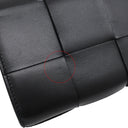 ボッテガヴェネタ BOTTEGA VENETA カセット フラップウォレット 667433VCQC48425 ブラック ラムスキン 長財布 マットゴールド金具 黒 マキシ イントレチャート