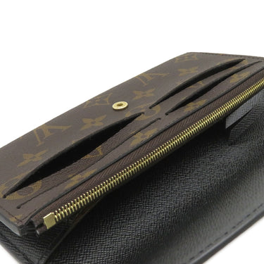 ルイヴィトン LOUIS VUITTON ポルトフォイユ エミリー M82157 モノグラム×モノグラムリバース モノグラムキャンバス モノグラムリバースキャンバス 長財布 ゴールド金具 茶