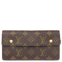 ルイヴィトン LOUIS VUITTON ポルトフォイユ アコルディオン M58008 モノグラム モノグラムキャンバス 二つ折り財布 ゴールド金具 チェーン付き