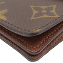 ルイヴィトン LOUIS VUITTON ポルトフォイユ アコルディオン M58008 モノグラム モノグラムキャンバス 二つ折り財布 ゴールド金具 チェーン付き