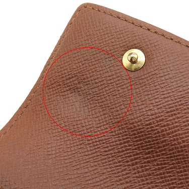 ルイヴィトン LOUIS VUITTON ポルトフォイユ アコルディオン M58008 モノグラム モノグラムキャンバス 二つ折り財布 ゴールド金具 チェーン付き