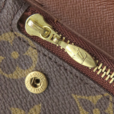 ルイヴィトン LOUIS VUITTON ポルトフォイユ アコルディオン M58008 モノグラム モノグラムキャンバス 二つ折り財布 ゴールド金具 チェーン付き