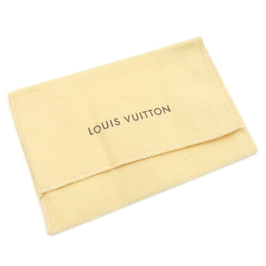 ルイヴィトン LOUIS VUITTON ポシェット クレ N62658 ダミエアズール ダミエアズールキャンバス コインケース ゴールド金具 小銭入れ 白 キーチェーン付き