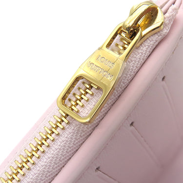 ルイヴィトン LOUIS VUITTON LV × TM ポルトフォイユ カプシーヌ コンパクト M13445 ピンク レザー スムースラムレザー 三つ折り財布 ゴールド金具 村上 隆 チェリーブロッサム