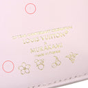 ルイヴィトン LOUIS VUITTON LV × TM ポルトフォイユ カプシーヌ コンパクト M13445 ピンク レザー スムースラムレザー 三つ折り財布 ゴールド金具 村上 隆 チェリーブロッサム