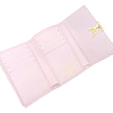 ルイヴィトン LOUIS VUITTON LV × TM ポルトフォイユ カプシーヌ コンパクト M13445 ピンク レザー スムースラムレザー 三つ折り財布 ゴールド金具 村上 隆 チェリーブロッサム