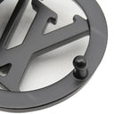 ルイヴィトン LOUIS VUITTON サンチュール LVサークル 90/36 M0114 ブラック×ネイビー キャンバス レザー #90 ベルト 黒 紺 モノグラムシャドウ