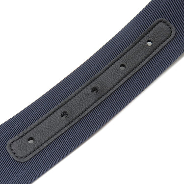 ルイヴィトン LOUIS VUITTON サンチュール LVサークル 90/36 M0114 ブラック×ネイビー キャンバス レザー #90 ベルト 黒 紺 モノグラムシャドウ