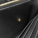 プラダ PRADA リボン フラップ ウォレット 1MH132 NERO レザー サフィアーノレザー 長財布 ゴールド金具 黒 SAFFIANO FIOCCO