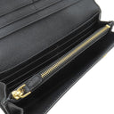 プラダ PRADA リボン フラップ ウォレット 1MH132 NERO レザー サフィアーノレザー 長財布 ゴールド金具 黒 SAFFIANO FIOCCO