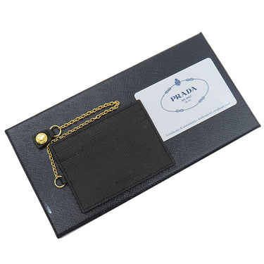 プラダ PRADA リボン フラップ ウォレット 1MH132 NERO レザー サフィアーノレザー 長財布 ゴールド金具 黒 SAFFIANO FIOCCO