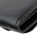 プラダ PRADA リボン フラップ ウォレット 1MH132 NERO レザー サフィアーノレザー 長財布 ゴールド金具 黒 SAFFIANO FIOCCO