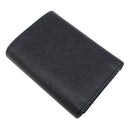 プラダ PRADA サフィアーノ フィオッコ コンパクト ウォレット NERO レザー 三つ折り財布 ゴールド金具 黒 メタルロゴ リボンモチーフ SAFFIANO FIOCCO