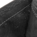 フェンディ FENDI ロゴ カードホルダー 7M0310 ブラック レザー カードケース シルバー金具 黒 FF フラグメントケース コインケース