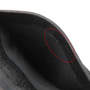 フェンディ FENDI ロゴ カードホルダー 7M0310 ブラック レザー カードケース シルバー金具 黒 FF フラグメントケース コインケース