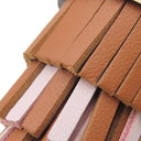 エルメス HERMES シュエット パンデピス×モーヴパール×シエンヌ×ナタ×ホワイト ヴォースイフト アニューミロ バッグチャーム 茶 ピンク 赤茶 アイボリー 白