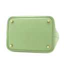 エルメス HERMES ピコタンロックPM ヴェールクリケット トリヨンクレマンス ハンドバッグ ゴールド金具 緑