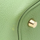 エルメス HERMES ピコタンロックPM ヴェールクリケット トリヨンクレマンス ハンドバッグ ゴールド金具 緑