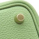 エルメス HERMES ピコタンロックPM ヴェールクリケット トリヨンクレマンス ハンドバッグ ゴールド金具 緑