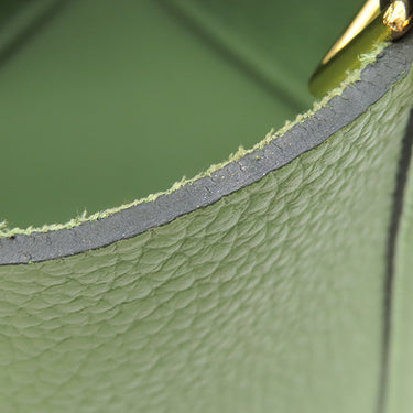 エルメス HERMES ピコタンロックPM ヴェールクリケット トリヨンクレマンス ハンドバッグ ゴールド金具 緑