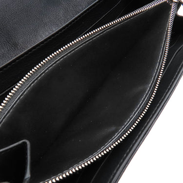 ルイヴィトン LOUIS VUITTON ポルトフォイユ イリス M58136 ノワール モノグラムマヒナ 長財布 シルバー金具 黒