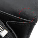 ルイヴィトン LOUIS VUITTON ポルトフォイユ イリス M58136 ノワール モノグラムマヒナ 長財布 シルバー金具 黒