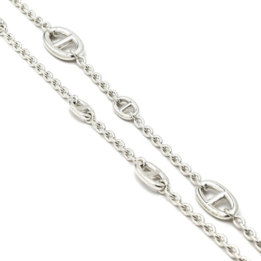 エルメス HERMES シェーヌダンクル ファランドール120 シルバー シルバー925 ネックレス スターリングシルバー