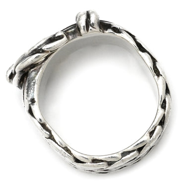 エルメス HERMES ディアンヌ シルバー シルバー925 #52(JP12) リング 指輪 AG925 SV925 ベルトモチーフ 10号