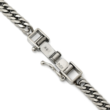 喜平 KIHEI pt850 51cm 29.9g 6面 ダブル W プラチナシルバー Pt850 ネックレス 造幣局検定マーク ※ショッピングローン対応していません。