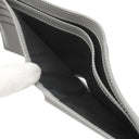 クリスチャン・ディオール Christian Dior CD 1947 ウォレット グレー グレインカーフレザー 二つ折り財布 ロゴ