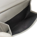 クリスチャン・ディオール Christian Dior CD 1947 ウォレット グレー グレインカーフレザー 二つ折り財布 ロゴ