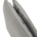 クリスチャン・ディオール Christian Dior CD 1947 ウォレット グレー グレインカーフレザー 二つ折り財布 ロゴ