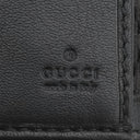グッチ GUCCI ディアマンテ ファブリック 272602 ブラック×ブラウン レザー ウール 長財布 ゴールド金具 黒 茶 ダイヤ柄