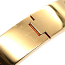 エルメス HERMES クリックH PM ブラック×ゴールド GP エナメル ブレスレット Hブレス