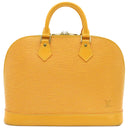 ルイヴィトン LOUIS VUITTON アルマ M52149 タッシリイエロー エピレザー ハンドバッグ ゴールド金具 黄色 鍵・パドロック欠品