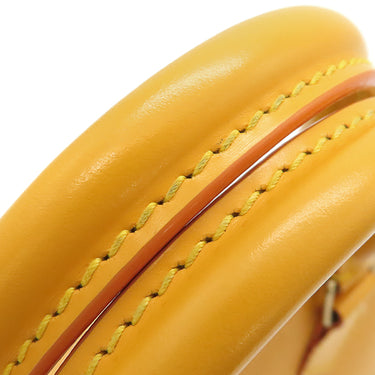 ルイヴィトン LOUIS VUITTON アルマ M52149 タッシリイエロー エピレザー ハンドバッグ ゴールド金具 黄色 鍵・パドロック欠品