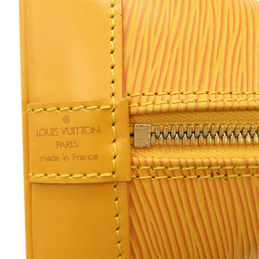 ルイヴィトン LOUIS VUITTON アルマ M52149 タッシリイエロー エピレザー ハンドバッグ ゴールド金具 黄色 鍵・パドロック欠品