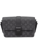 ルイヴィトン LOUIS VUITTON Sケープ メッセンジャー M46794 モノグラムエクリプス モノグラムエクリプスキャンバス ショルダーバッグ マットブラック金具 黒 グレー 斜め掛け