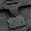 ルイヴィトン LOUIS VUITTON Sケープ メッセンジャー M46794 モノグラムエクリプス モノグラムエクリプスキャンバス ショルダーバッグ マットブラック金具 黒 グレー 斜め掛け
