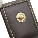 グッチ GUCCI ラブリーハート 245723 ベージュ×エボニー GGキャンバス 長財布 ゴールド金具 茶 ハートモチーフ