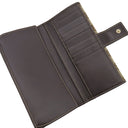 グッチ GUCCI ラブリーハート 245723 ベージュ×エボニー GGキャンバス 長財布 ゴールド金具 茶 ハートモチーフ