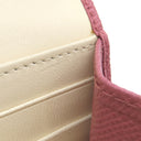 ブルガリ BVLGARI ブルガリブルガリ ピンク グレインレザー 長財布 シルバー金具 バイカラー 二つ折り