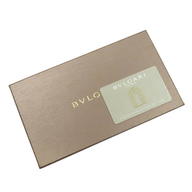 ブルガリ BVLGARI ブルガリブルガリ ピンク グレインレザー 長財布 シルバー金具 バイカラー 二つ折り