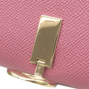 ブルガリ BVLGARI ブルガリブルガリ ピンク グレインレザー 長財布 シルバー金具 バイカラー 二つ折り