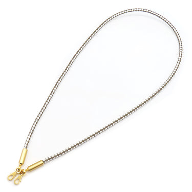 エルメス HERMES 編み込み ストラップ グレージュ×ホワイト レザー ショルダーストラップ ゴールド金具 新品 未使用 ジャンボ バッグ用ストラップ