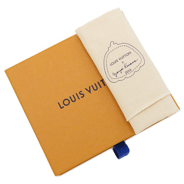 ルイヴィトン LOUIS VUITTON ポルトフォイユ クレア M81907 ノワール×ブロン モノグラムアンプラント 二つ折り財布 シルバー金具 黒 白 LV × YK 草間彌生 インフィニティ ドット